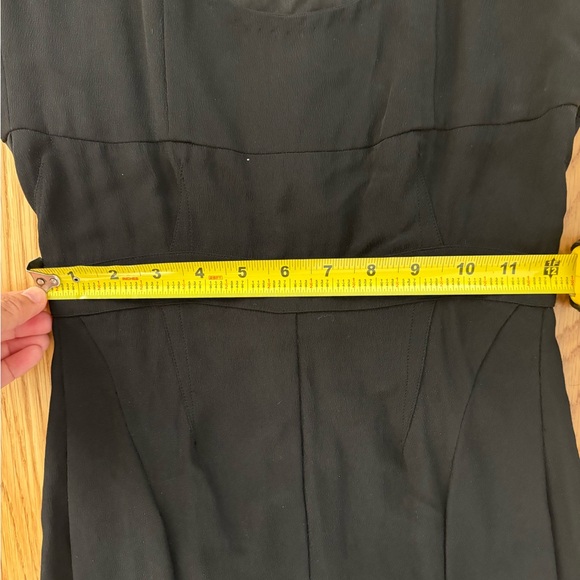 Narciso Rodriguez Black Silk Dress Made In italy Size 38 - Picture 5 of 8